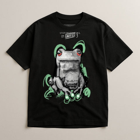 Stefan Ong Limited Edition T-Shirt with Frog Design