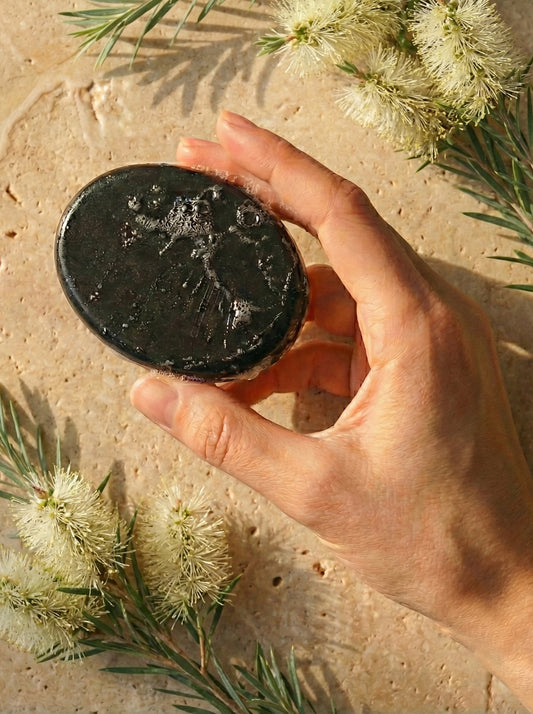 Sapone al Carbone - Geranio