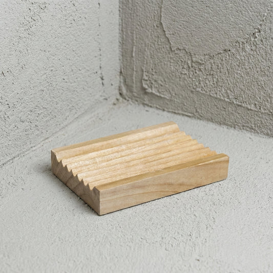 Porta sapone in legno