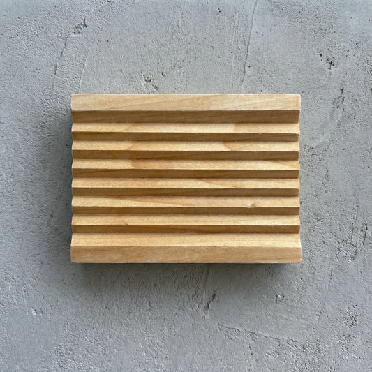 Porta sapone in legno