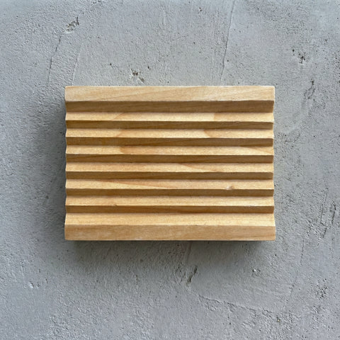 Porta sapone in legno