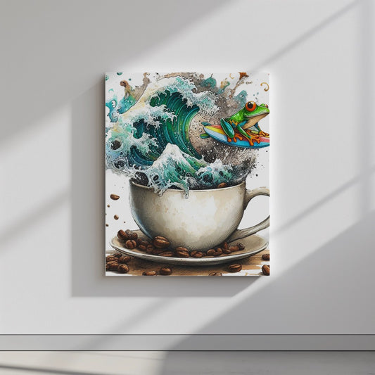 Quadro canvas surfer
