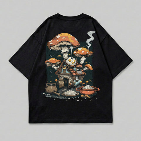 Whimsical Mushroom Home Smoking Eye Fantasy Cottage Product Type