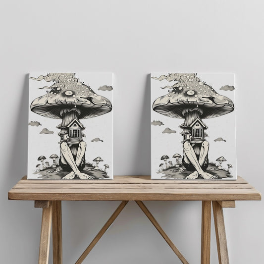 Quadro canvas la-casa