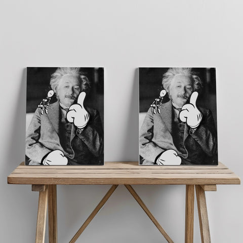 Quadro canvas Einstein