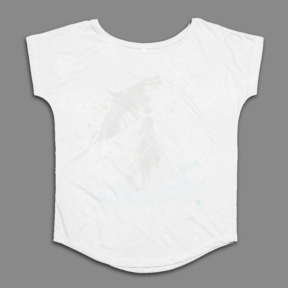 Angel and Girl Artistic Design T-shirt