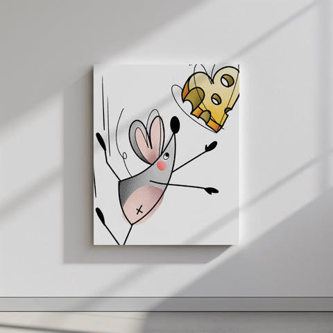 Quadro canvas cheese