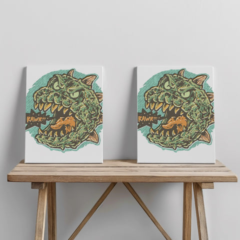 Quadro canvas Kaiju