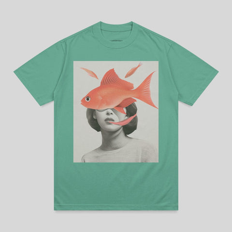 Woman Goldfish Surreal Vision Artistic Graphic product type