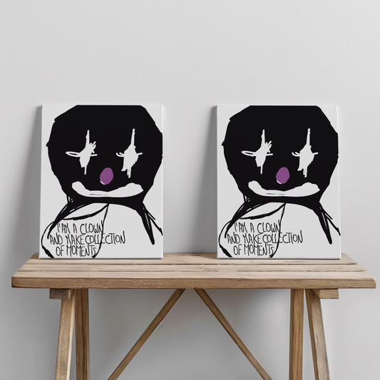 Quadro canvas Clown