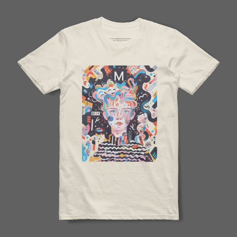 Colorful Abstract Artistic Face T-Shirt Product