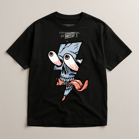 Limited Edition Skull Graphic Short Sleeve Shirt