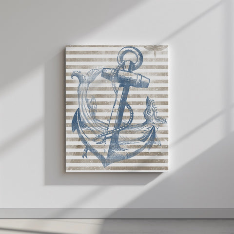 Quadro canvas Stripe Anchor