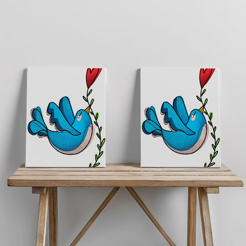 Quadro canvas tweet-Love