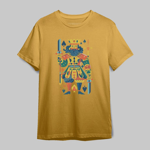 Colorful King of Spades Graphic T-Shirt Product
