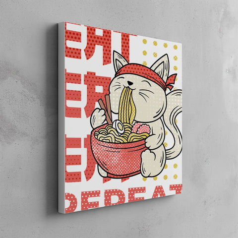 Quadro canvas Eat-Repeat