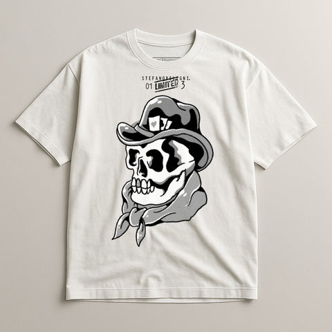 Skull Cowboy Limited Edition Graphic Tee