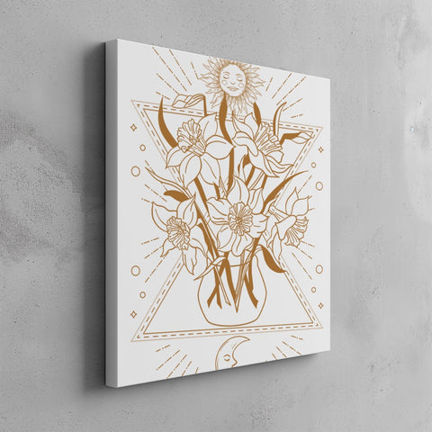 Quadro canvas Green-Witch