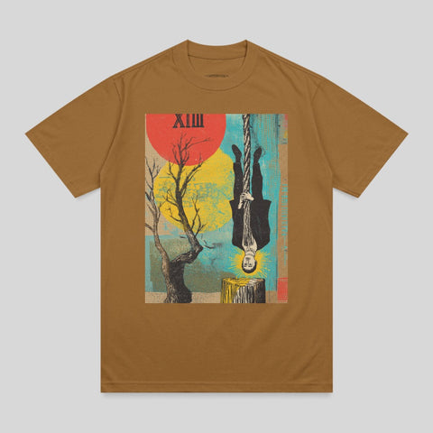Upside Down Man XIII Surreal Tarot Tree Graphic product type