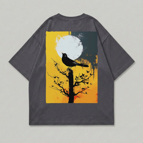 Dark Bird Moon Tree Artistic Back Print product type
Dark Bird
Moon Graphic
Tree Art
Abstract Print
Artistic Design
Night Sky
Raven Image
Perched Bird
Full Moon
Yellow Art
Grunge Style
Brushstroke
Nature Theme
Wildlife Art
Celestial Scene
Aesthetic Graphic
Unique Design
Bird On Branch
Forest Bird
Nocturnal Animal