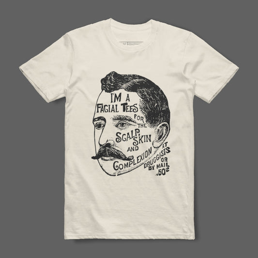 Vintage Style Facial Tees Graphic T-Shirt Product