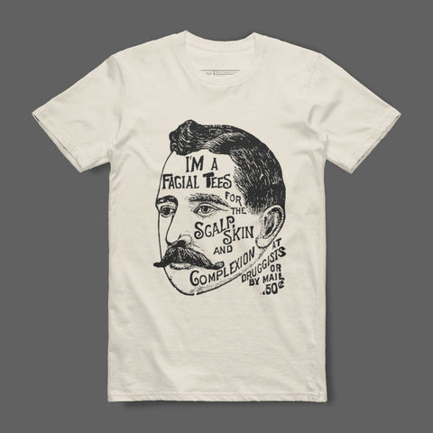 Vintage Style Facial Tees Graphic T-Shirt Product