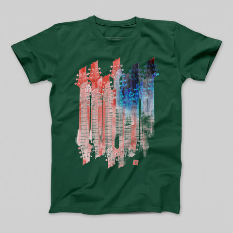 T-shirt donna boyfriend guitar_usa