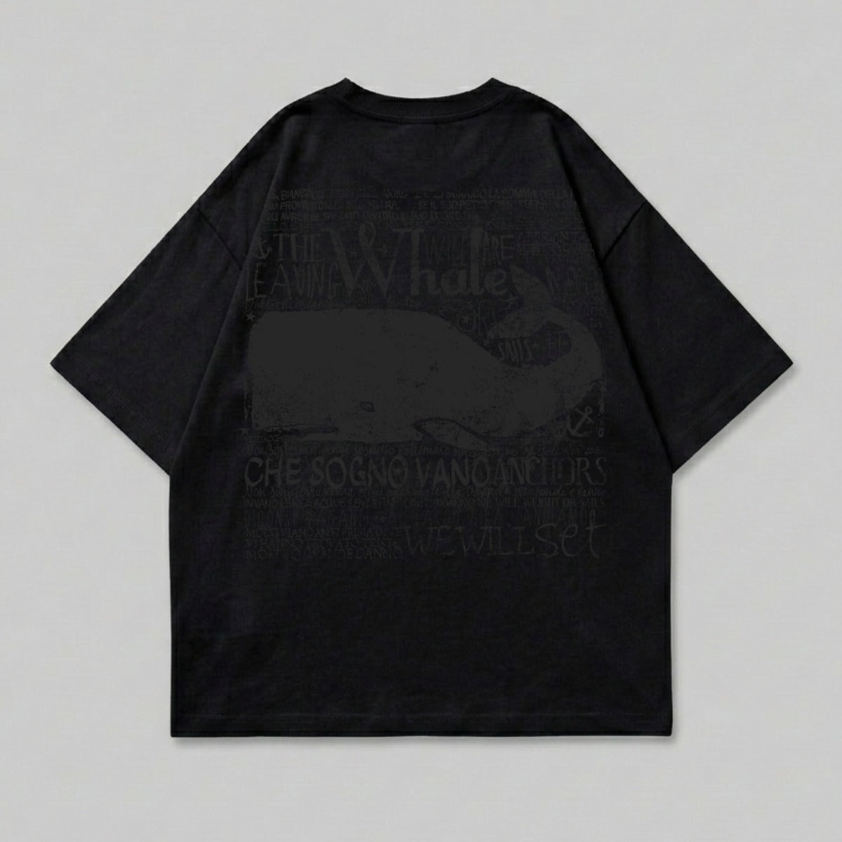 THE LEAVING Whale SOGNO VANO ANCHORS WE WILL SET product type