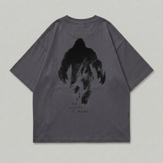 Bigfoot creature graphic ho ucciso il mostro shirt product type