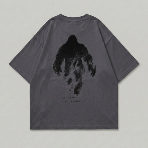 Bigfoot creature graphic ho ucciso il mostro shirt product type
