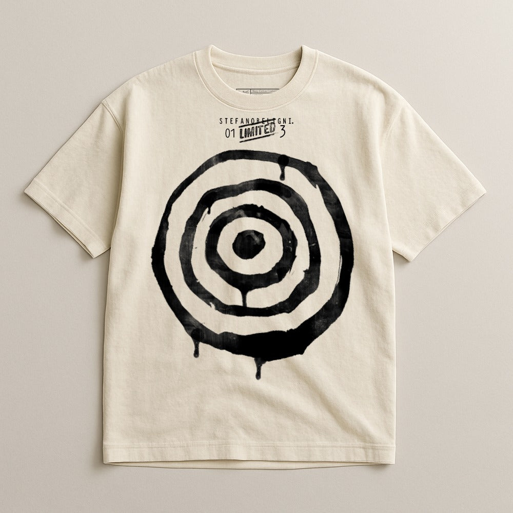 Minimalistic Target Print T-Shirt Design Limited Edition
