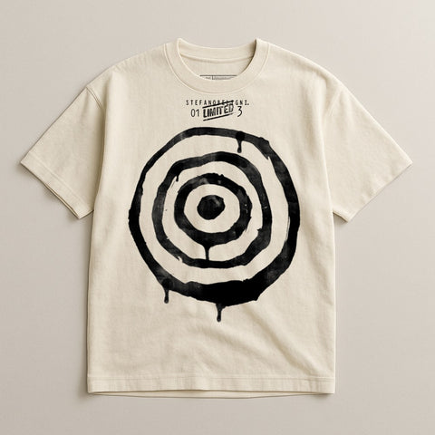 Minimalistic Target Print T-Shirt Design Limited Edition