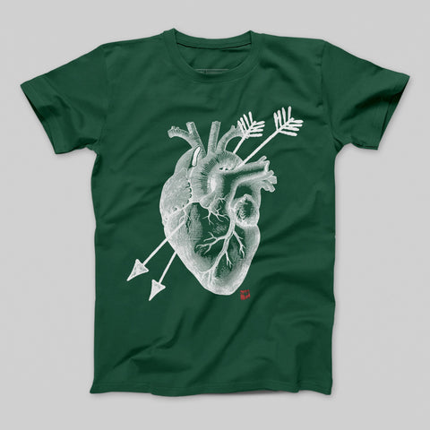 T-shirt donna boyfriend cupido-white