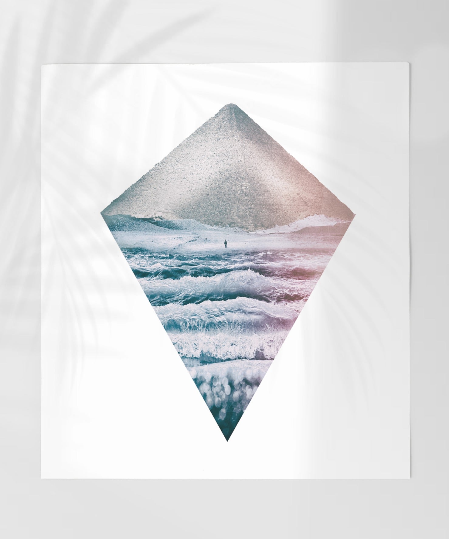 Unique Geometric Pyramid and Ocean Design product
