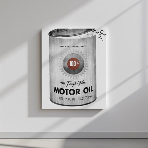 Quadro canvas motor_oil