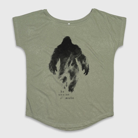 Ho Ucciso Il Mostro Graphic Bigfoot T-shirt