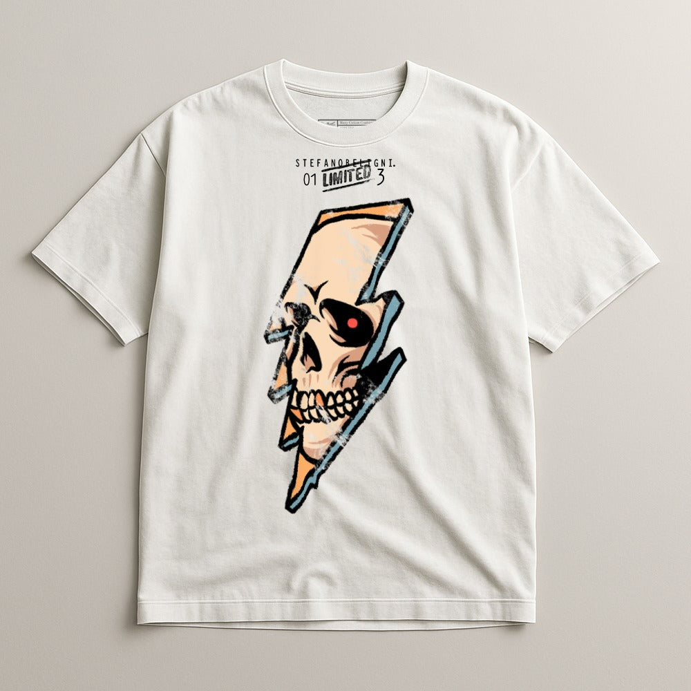 Limited Edition Skull Lightning Bolt T-Shirt