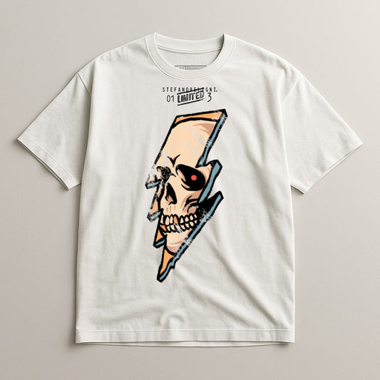 Limited Edition Skull Lightning Bolt T-Shirt