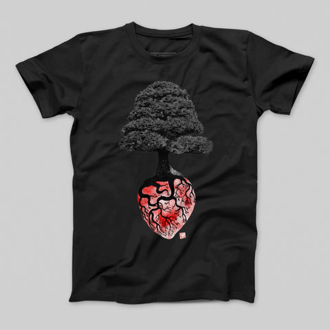 T-shirt donna boyfriend Bonsai Heart