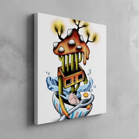 Quadro canvas ramen