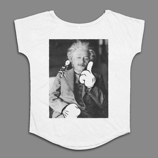 Einstein with Animated Hands Graphic T-shirt