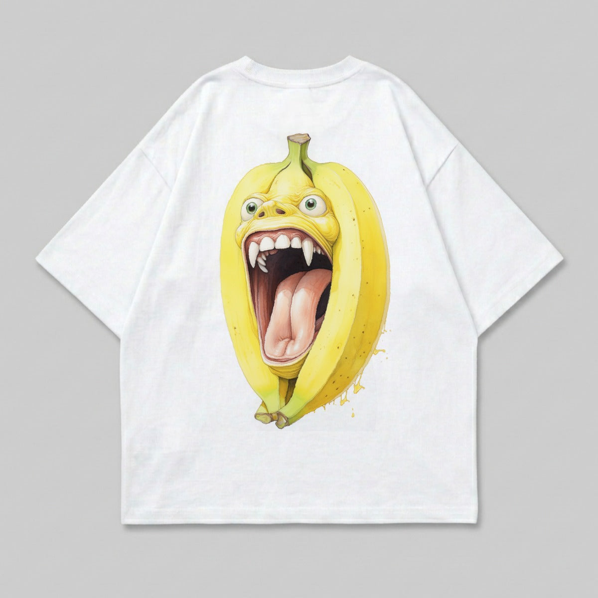 Screaming Banana Monster Fangs Tongue Unique Graphic product type