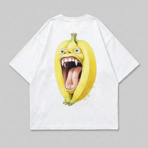 Screaming Banana Monster Fangs Tongue Unique Graphic product type