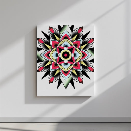 Quadro canvas mandala