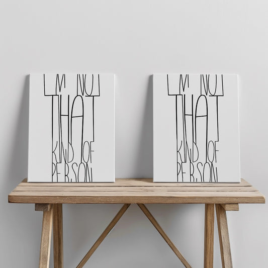 Quadro canvas Kind