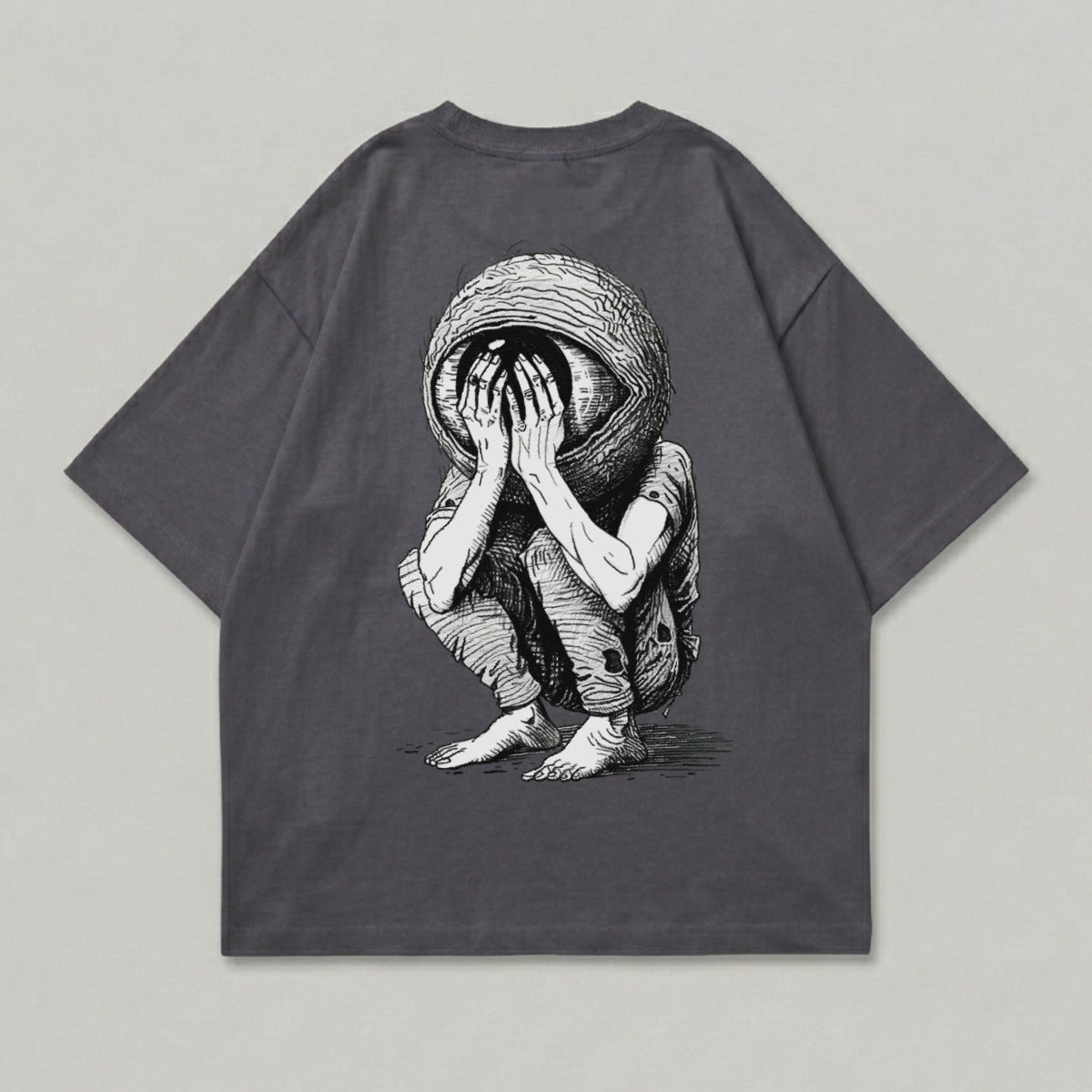 Disturbing Eye Creature Crouching Silhouette Back Graphic product type

Tshirt
Apparel
GraphicTee
MonsterArt
EyeCreature
DarkArt
CreepyDesign
HorrorGraphic
UniqueTee
AbstractArt
Illustration
CrouchingFigure
BigEye
MysteryDesign
Streetwear
UrbanFashion
DisturbingArt
GothicStyle
AlternativeFashion
ArtisticTee