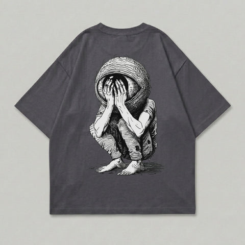 Disturbing Eye Creature Crouching Silhouette Back Graphic product type

Tshirt
Apparel
GraphicTee
MonsterArt
EyeCreature
DarkArt
CreepyDesign
HorrorGraphic
UniqueTee
AbstractArt
Illustration
CrouchingFigure
BigEye
MysteryDesign
Streetwear
UrbanFashion
DisturbingArt
GothicStyle
AlternativeFashion
ArtisticTee