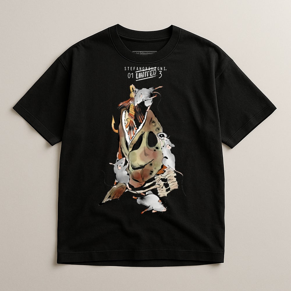 Limited Edition Artistic Fish Graphic Unisex T-Shirt