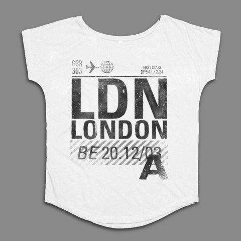 LDN London Travel Graphic Short Sleeve Top