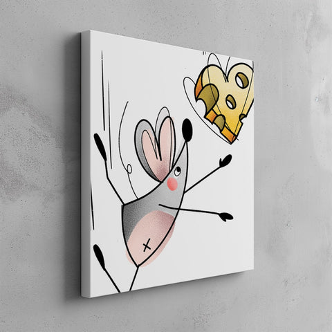 Quadro canvas cheese